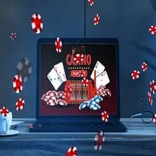 Push Gaming slot interface on terong showing Sweet Bonanza reels with bonus symbols highlighted
